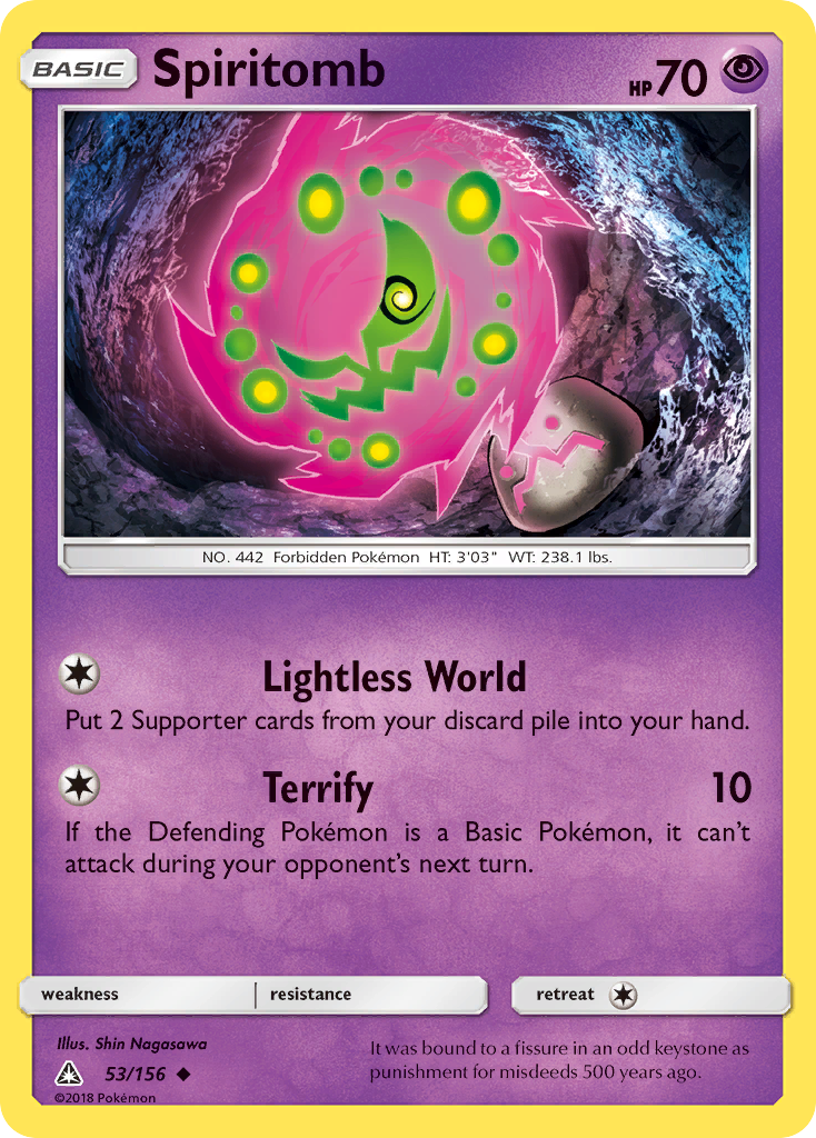 Ultra Prism Spiritomb #53/156